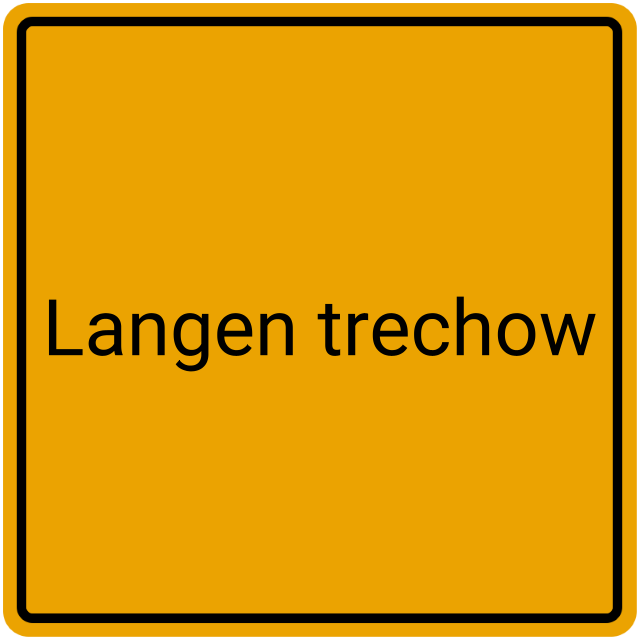 Meldebestätigung Langen Trechow